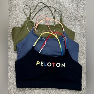 NWT- Peleton BUNDLE-Cadent Strappy Y-Back Bra (3) Size XL